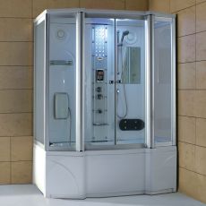 Mesa 807A-SST2-2 Person Steam Shower & Tub Combo MSRP $5785
