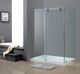 Langham Completely Frameless Sliding Shower Door Enclosure With Base-SEN979-TR