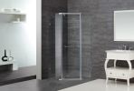 Aston Neo-Angle Semi-Frameless Shower Enclosure With Base-SEN973-TR