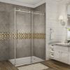 Moselle Completely Frameless Sliding Shower Door Enclosure-SEN976