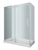 Moselle Completely Frameless Sliding Shower Door Enclosure-SEN976