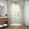 Neoscape Completely Frameless Neo-Angle Shower Enclosure with Glass Shelves-SEN991
