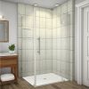 Avalux GS Completely Frameless Shower Enclosure with Glass Shelves-SEN992