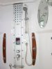 Mesa 803A-SS2-2 Person Steam Shower Clear Glass L Hand Design MSRP $4194.00