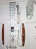 Mesa 803A-SS2-2 Person Steam Shower Clear Glass L Hand Design MSRP $4944.00