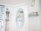 Mesa 803A-SS2-2 Person Steam Shower Clear Glass L Hand Design MSRP $4194.00