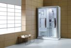 Mesa 803A-SS2-2 Person Steam Shower Clear Glass L Hand Design MSRP $4944.00
