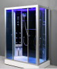 Platinum DZ903L-2 Person Steam Shower Sliding Door Blue Glass MSRP $4944