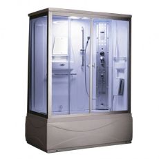 Mesa 905-SSTC(R)-1 Person Steam Shower Tub Combo Right Side Design MSRP $5685.00