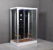 Platinum DZ956F8 Black 2-Person Steam Shower MSRP $6435.00