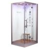 Platinum DZ959F8 White 2-Person Steam Shower R Hand Design MSRP $6435.00