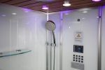 Platinum DZ959F8 White 2-Person Steam Shower L Hand Design MSRP $6435.00