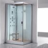 Platinum DZ960F8 White Steam Shower L Hand Design MSRP $5685.00