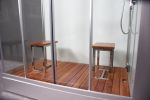 Platinum DZ961F8 White 2-Person Steam Shower R Hand Design MSRP $7035.00