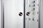 Platinum DZ961F8 White 2-Person Steam Shower R Hand Design MSRP $7035.00