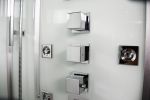 Platinum DZ961F8 White 2-Person Steam Shower R Hand Design MSRP $6435.00