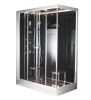 Platinum DZ961F8 Black 2-Person Steam Shower L Hand Design MSRP $7035.00