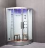 DZ962F8 Platinum White Corner 2-Person Steam Shower MSRP $7185.00