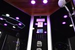 DZ963F8 Platinum Black Corner Steam Shower MSRP $6435.00