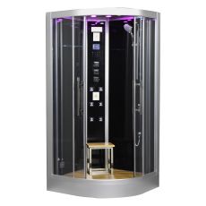 DZ963F8 Platinum Black Steam Shower MSRP $5835.00