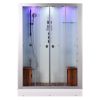 DZ972-3F8 Platinum 2-Person White Steam Shower MSRP $8235.00