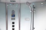 Platinum DA333F8-SST2-White Corner 2 Person Steam Shower Tub Combo MSRP $7485.00