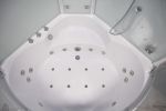Platinum DA333F8-SST2-White 2 Person Steam Shower Tub Combo MSRP $7485.00