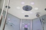 Platinum DA333F8-SST2-White Corner 2 Person Steam Shower Tub Combo MSRP $7485.00