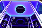 Platinum DZ903L-2 Person Steam Shower Sliding Door Blue Glass MSRP $4944