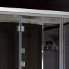 Platinum DZ956F8 Black 2-Person Steam Shower MSRP $7035.00