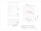 Platinum DZ956F8 Black 2-Person Steam Shower MSRP $7035.00