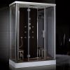Platinum DZ956F8 Black 2-Person Steam Shower MSRP $7035.00