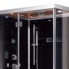 Platinum DZ959F8 Black 2-Person Steam Shower L Hand Design MSRP $5985.00