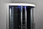 DZ 962F8 Platinum Black 2-Person Steam Shower  MSRP $6735.00