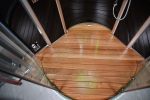 DZ 962F8 Platinum Black Corner 2-Person Steam Shower  MSRP $7185.00