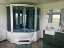Mesa 701A SST2-Corner 2 Person Steam Shower Tub Combo MSRP $7035.00