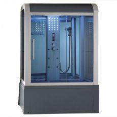 Mesa 501Yukon SSTC-Gray-1 Person Steam Shower Tub Combo MSRP $6285.00