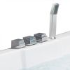 Platinum AM156JDTZ Corner Whirlpool Tub MSRP $5535