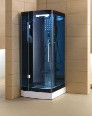 Mesa 301A -SS1-1 Person Steam Shower Blue Glass MSRP $4047.00