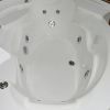 Mesa 608P SST2-Blue Glass 2 Person Steam Shower Tub Combo MSRP $5985.00