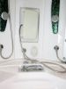 Mesa 608P SST2-Blue Glass 2 Person Steam Shower Tub Combo MSRP $5985.00