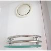 Mesa 801A -SS1- Corner 1 Person Steam Shower Clear Glass MSRP $4497.00
