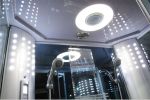 Mesa 803L-SS2- 2- Person Steam Shower Blue Glass MSRP $4944.00