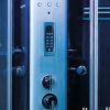 Mesa 9090K-SS1-Corner 1 Person Steam Shower Blue Glass MSRP $3894.00