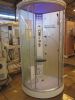 Mesa 9090K-SS1-Corner 1 Person Steam Shower Clear Glass MSRP $3894.00